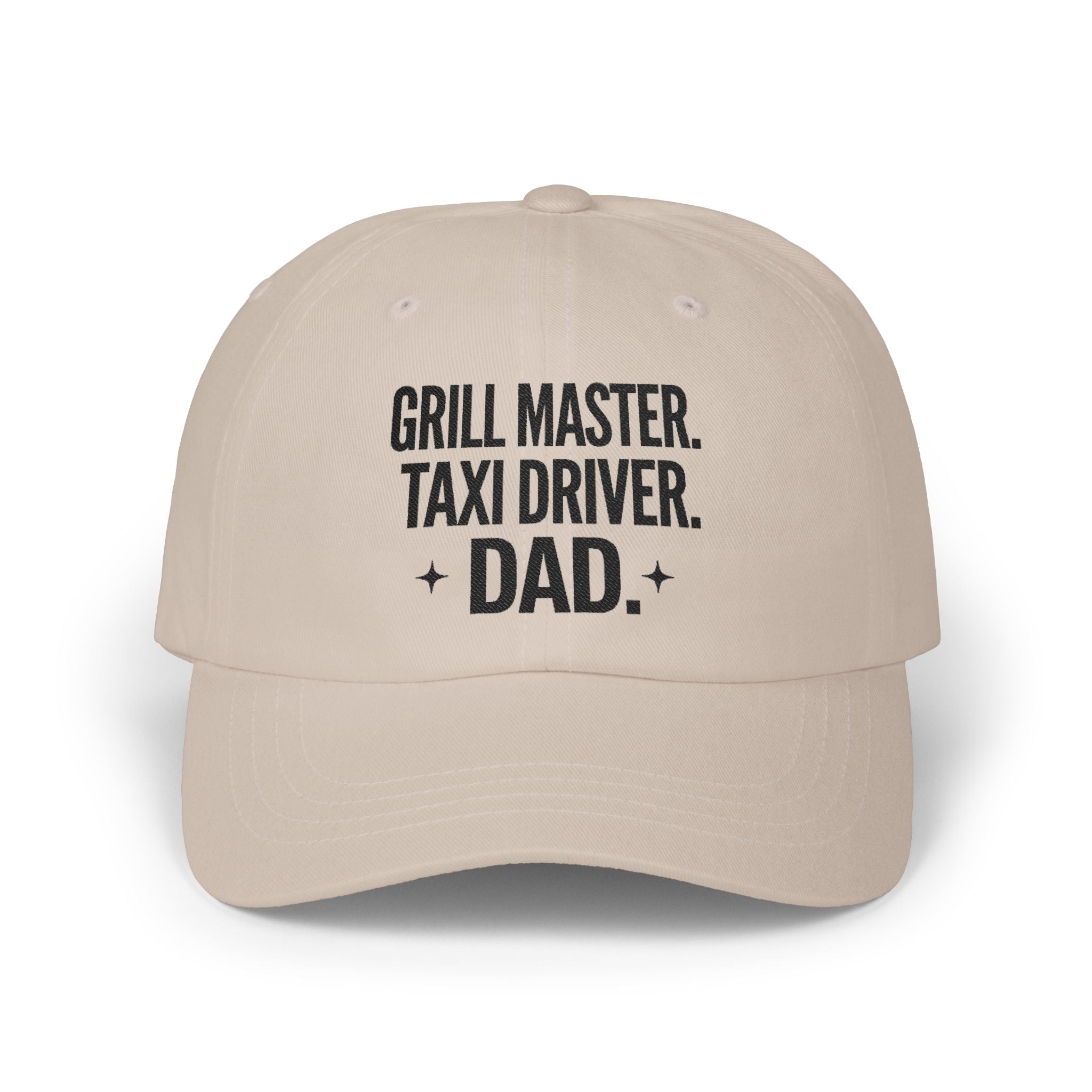 Grill Master Taxi Driver Dad Cap – Embroidered Classic Dad Hat for Father’s Day