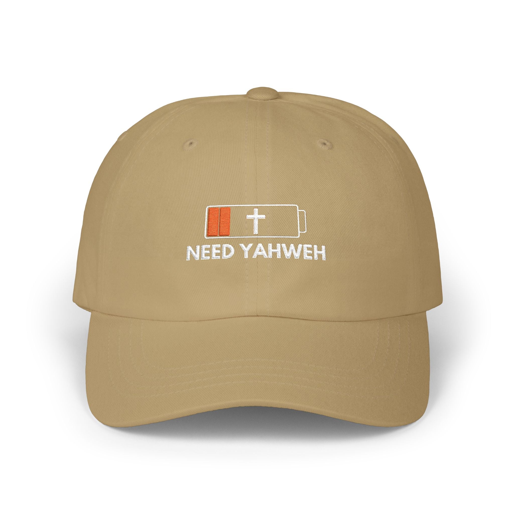 Need Yahweh Embroidered Dad Cap — Christian Faith Baseball Hat