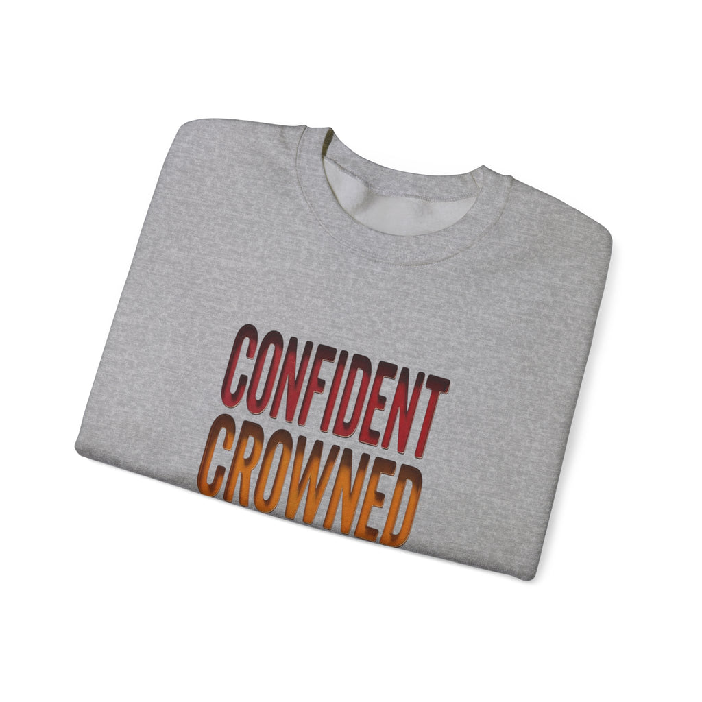 Confident Crowned Courageous Sweatshirt | Juneteenth Pan-African 1865 Freedom
