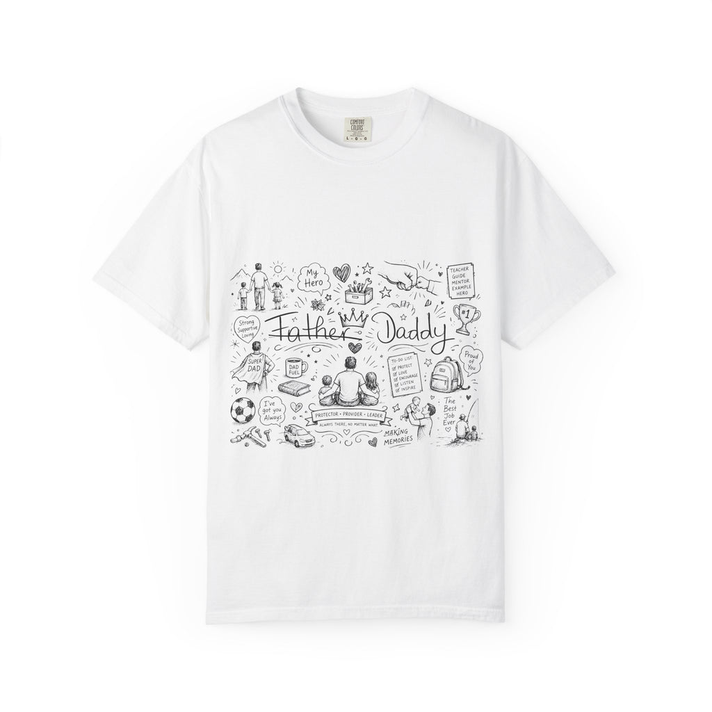 Father/Daddy Doodle T-Shirt — Fathers Day Gift Tee