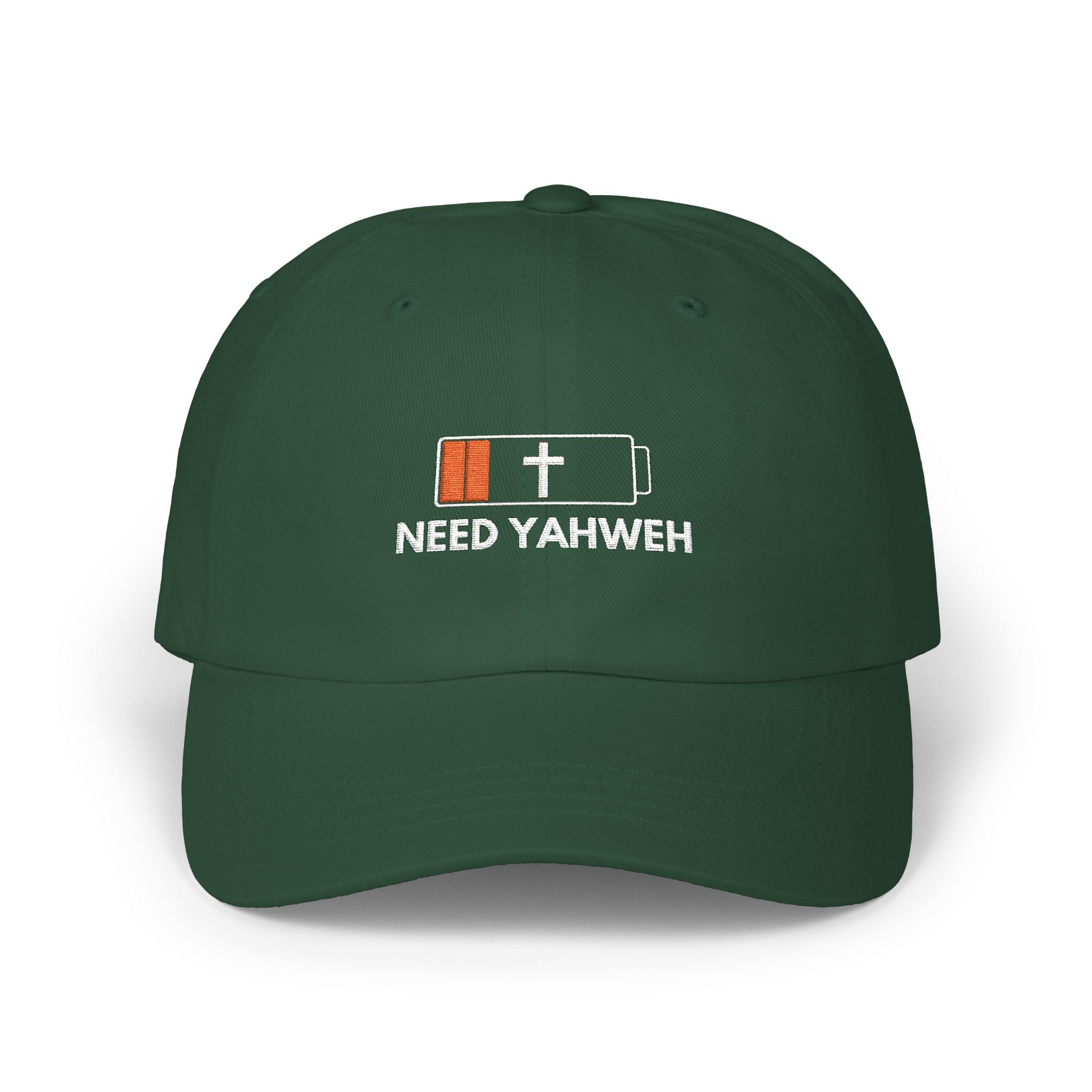 Need Yahweh Embroidered Dad Cap — Christian Faith Baseball Hat