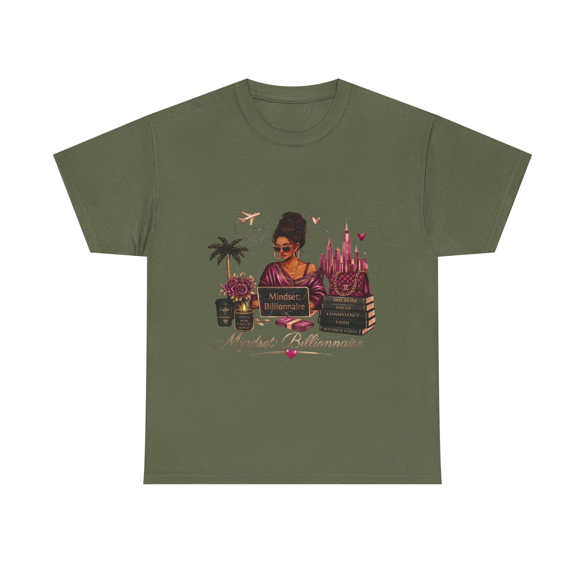 Black Mompreneur Travel Tee — Mom Boss Entrepreneur Shirt
