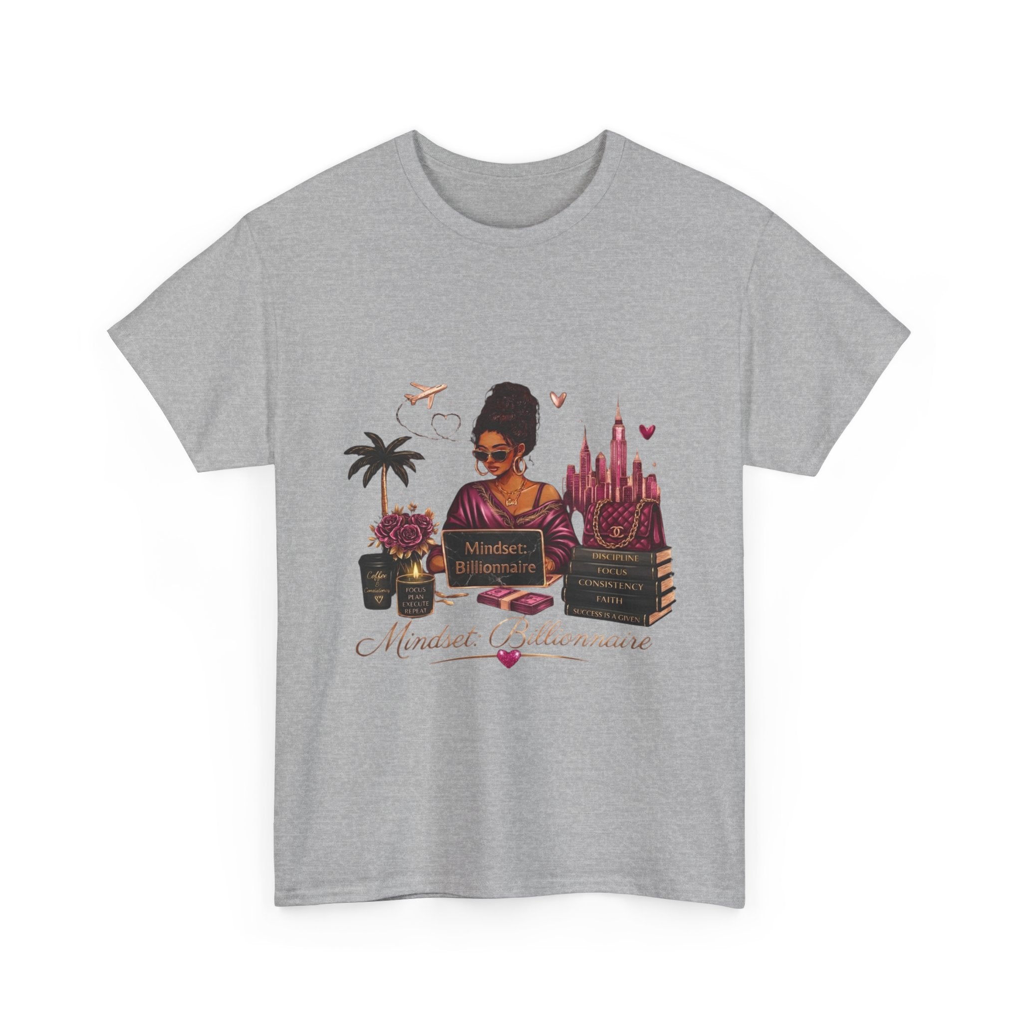 Black Mompreneur Travel Tee — Mom Boss Entrepreneur Shirt