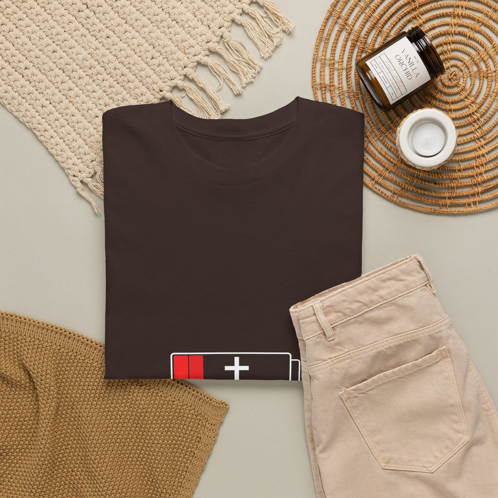 Need Jesus Low Battery Christian T-Shirt