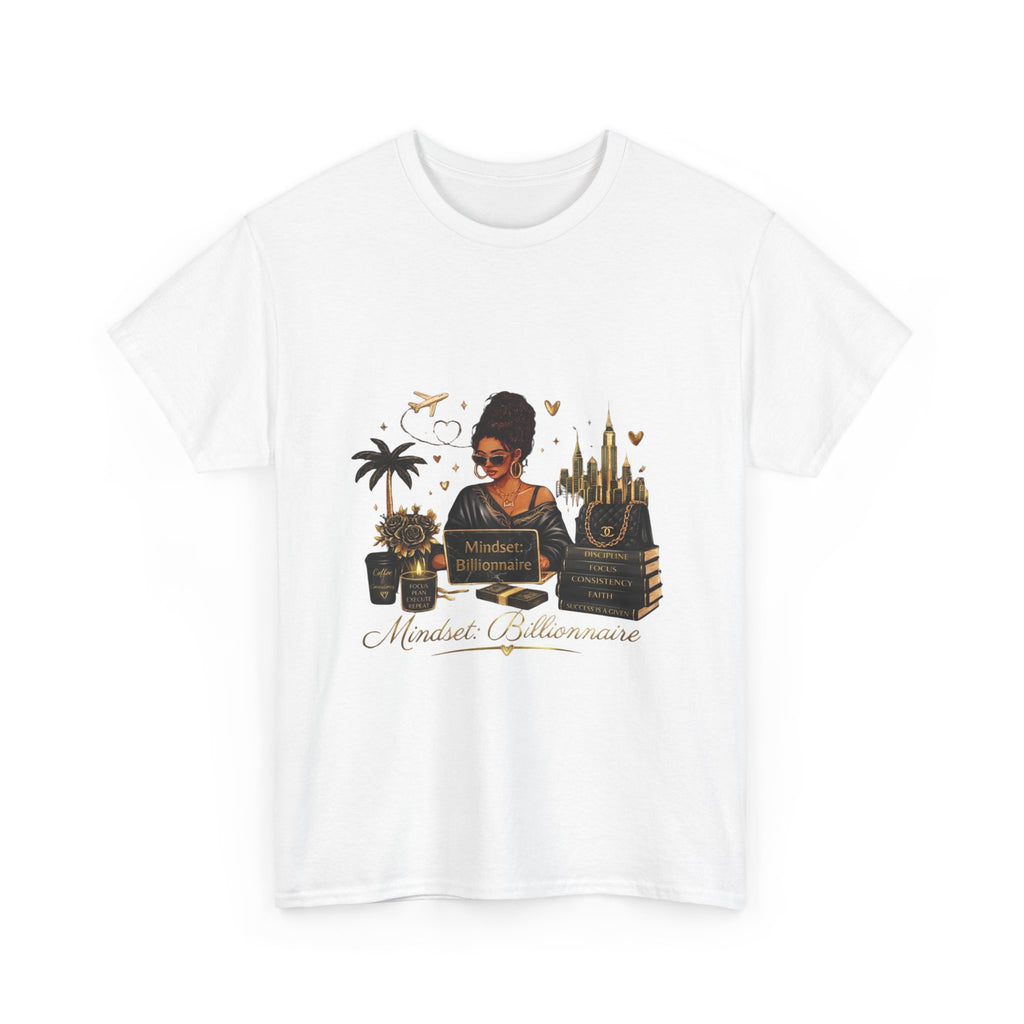 Millionnaire Mindset T-Shirt — Hustler Entrepreneur Motivational Tee