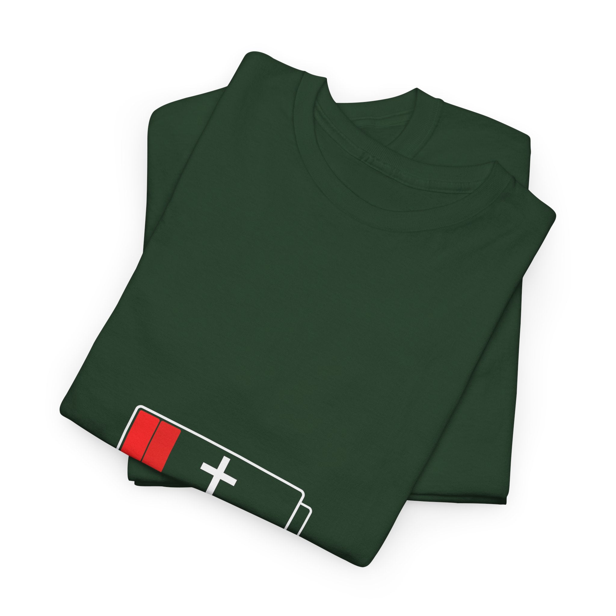 Need Jesus Low Battery Christian T-Shirt