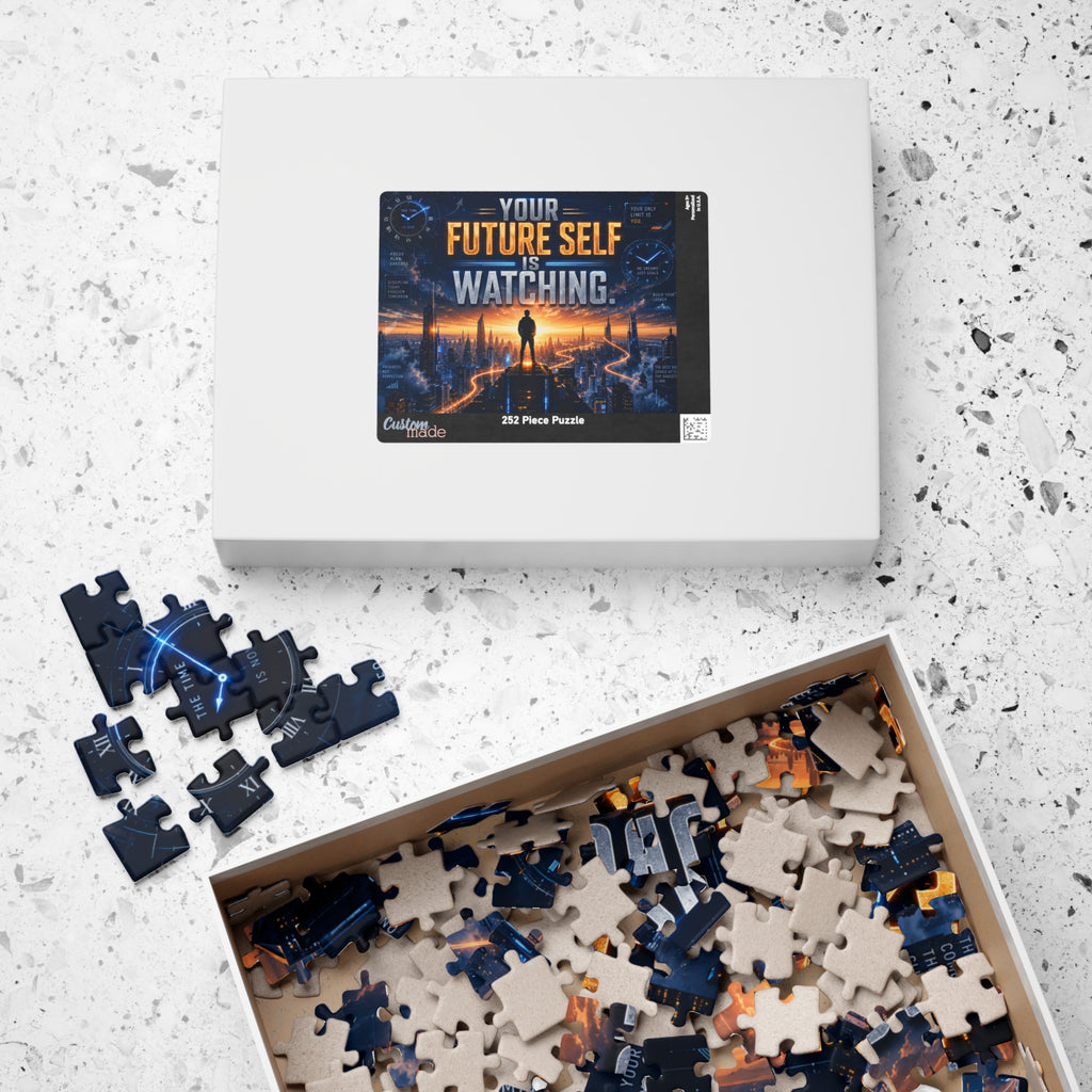 Motivational 'Your Future Self Is Watching' Puzzle (110–1014 pcs)