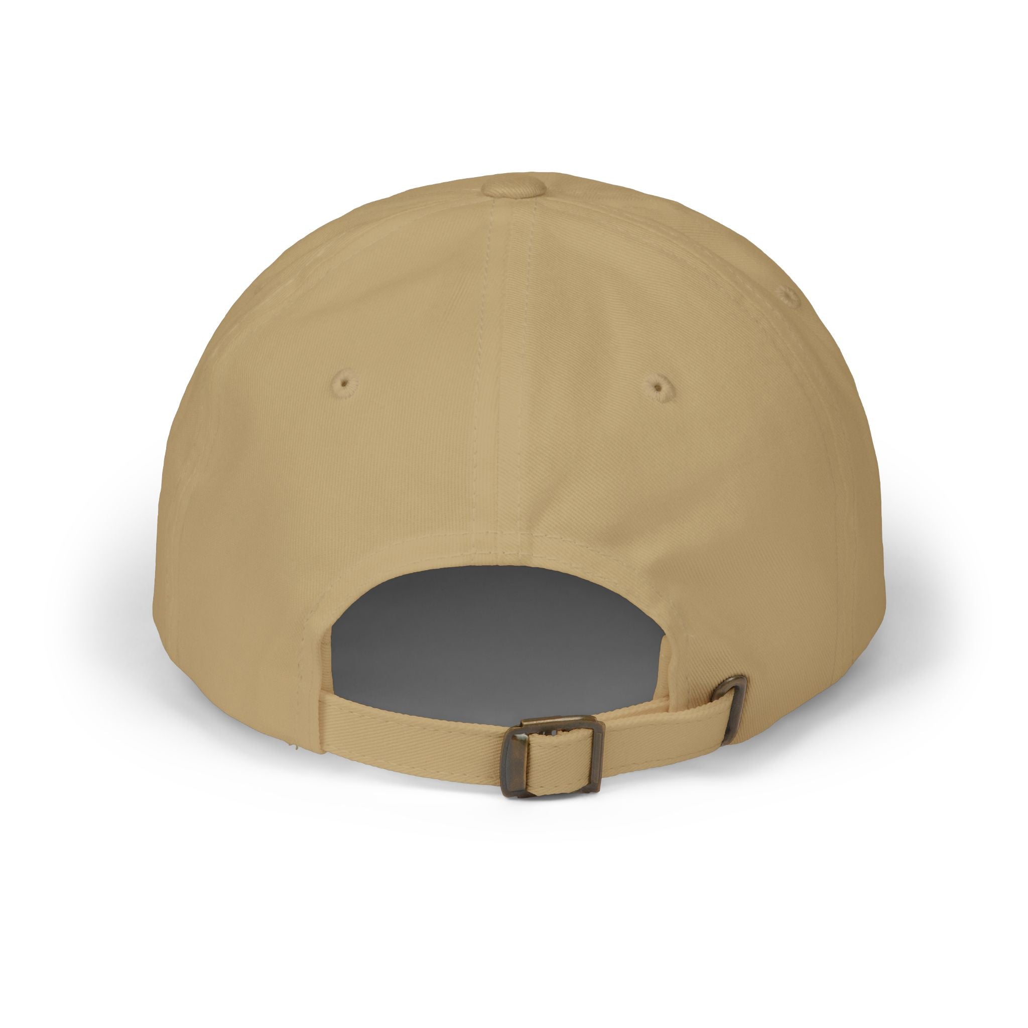 Dad Cap — "Low Battery" Green Charge Embroidered Hat