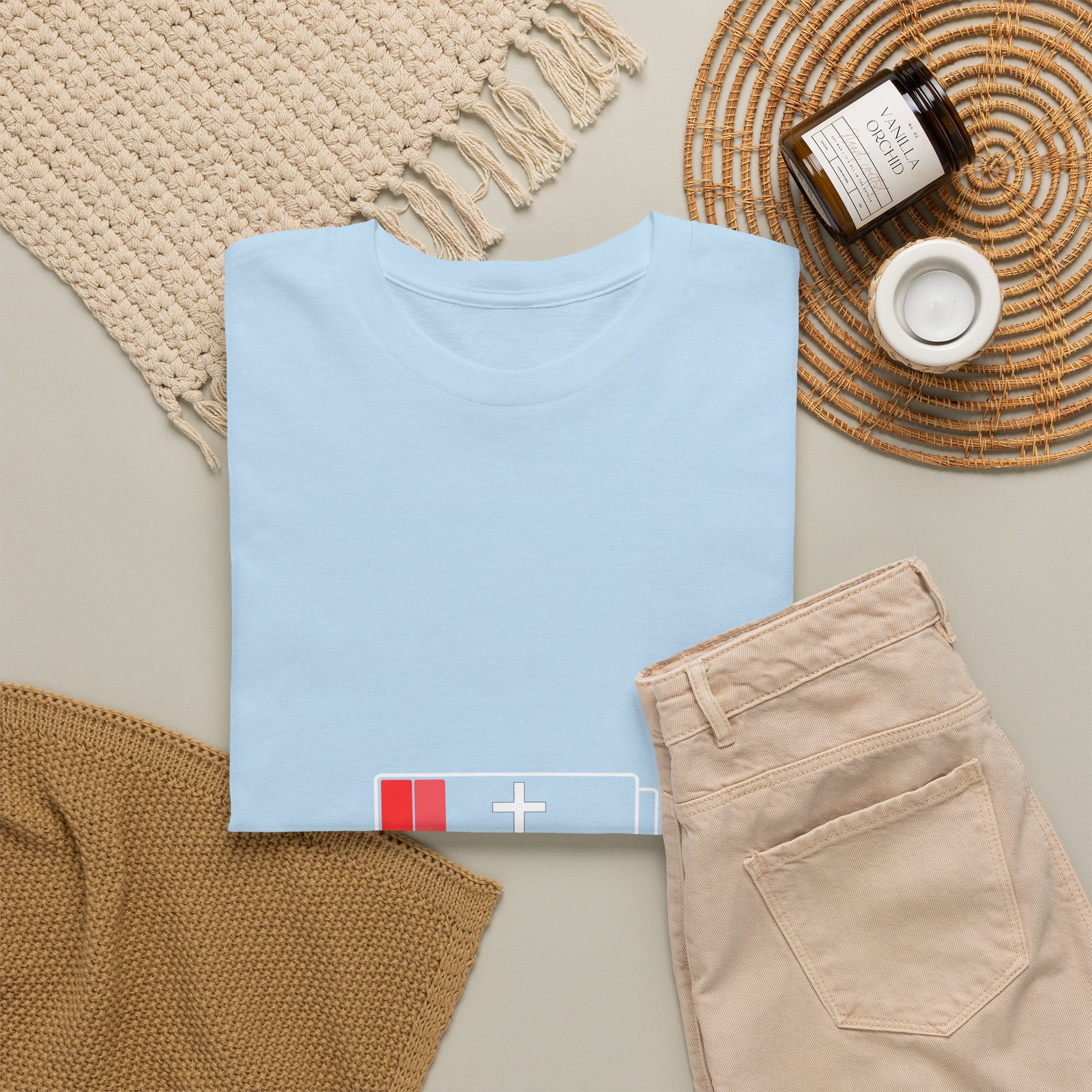 Need Jesus Low Battery Christian T-Shirt