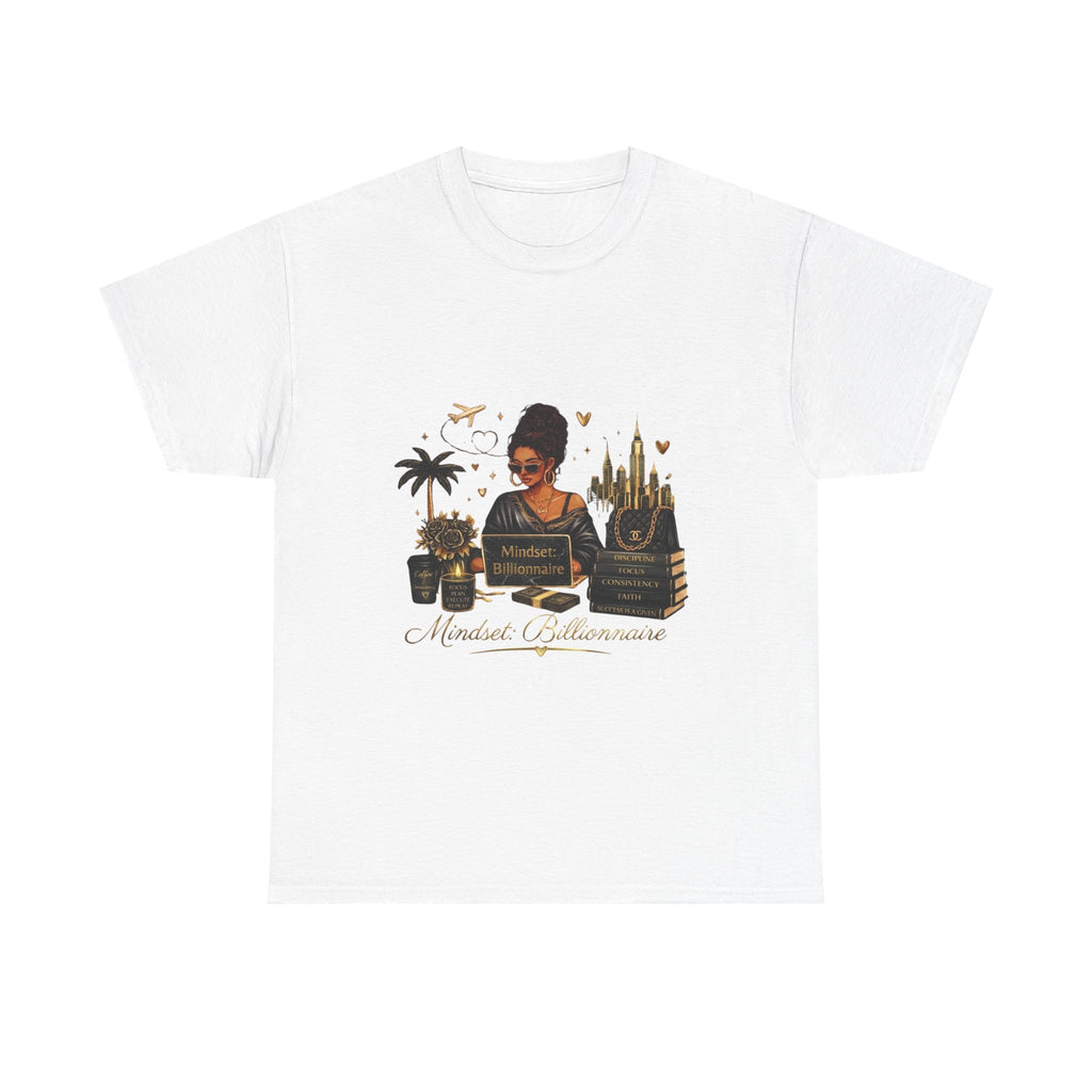 Millionnaire Mindset T-Shirt — Hustler Entrepreneur Motivational Tee