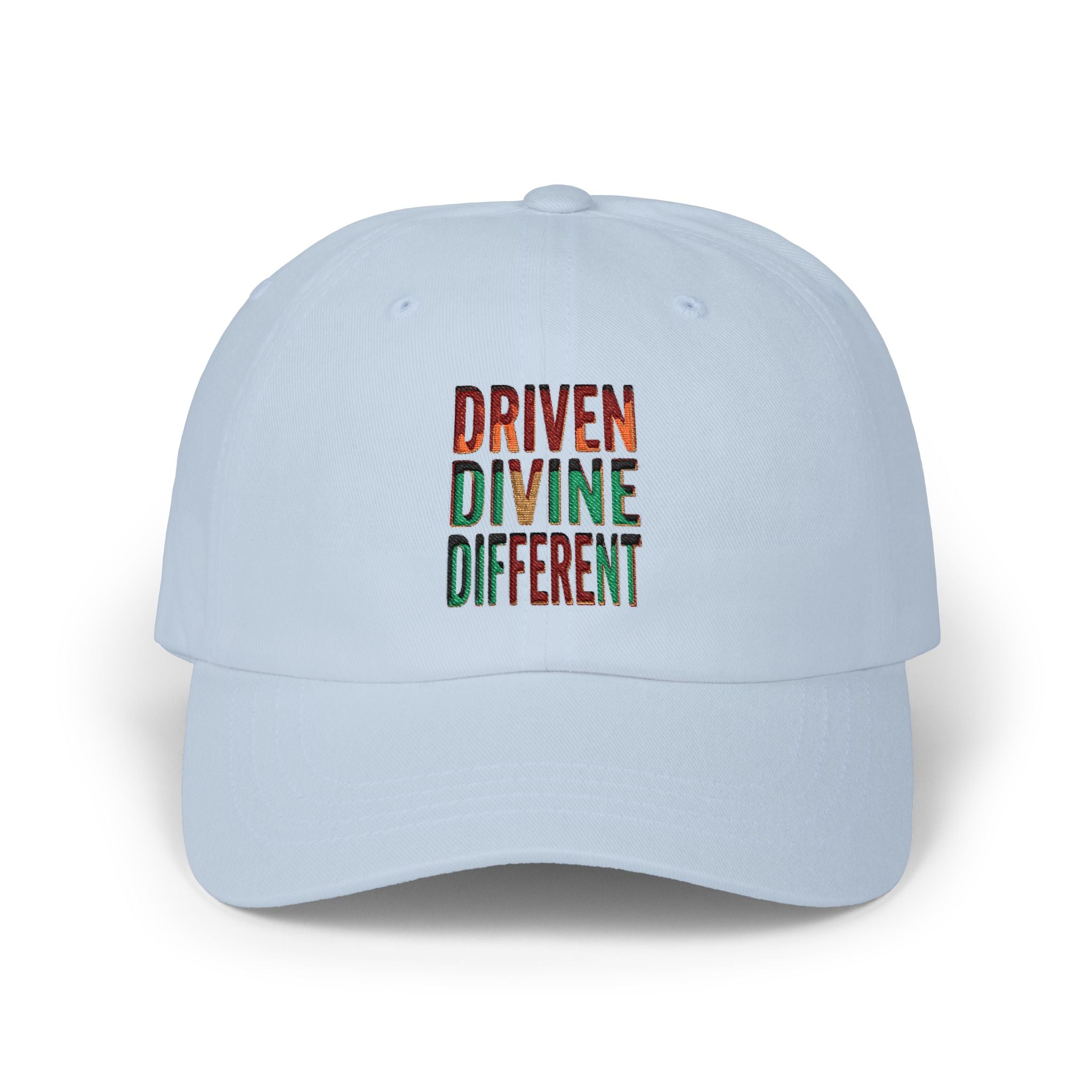 Driven Divine Different Motivation Cap — Classic Dad Hat